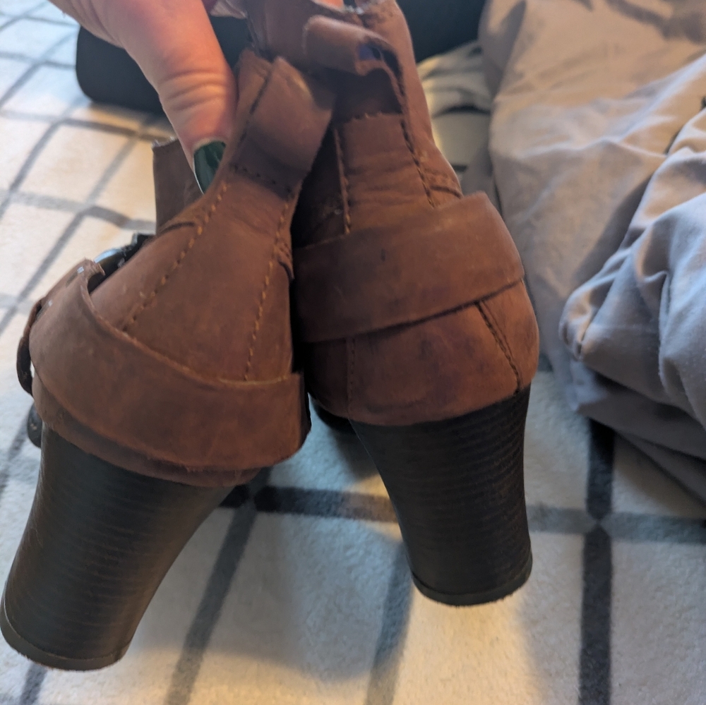 Boc Rustic Brown Ankle Booties - image 6